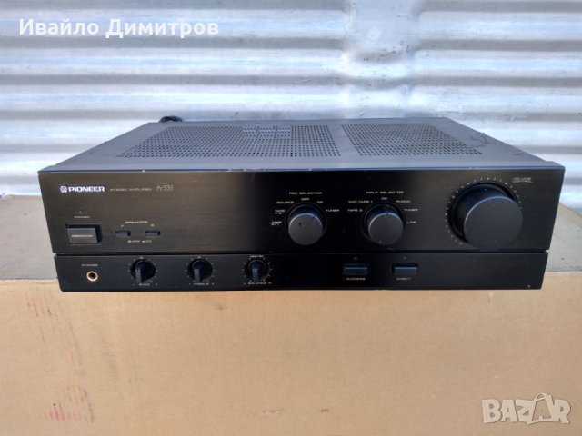 Pioneer A335 усилвател, снимка 4 - Ресийвъри, усилватели, смесителни пултове - 24060054