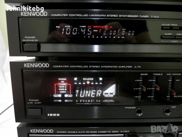 ⭐⭐⭐ █▬█ █ ▀█▀ ⭐⭐⭐ KENWOOD ROXY CD-9 - рядко срещана компонентна система с ракла, снимка 4 - Аудиосистеми - 25896559