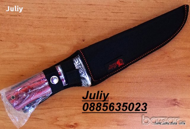Ловен нож с фиксирано острие COLUMBIA SA41, снимка 4 - Ножове - 14801904