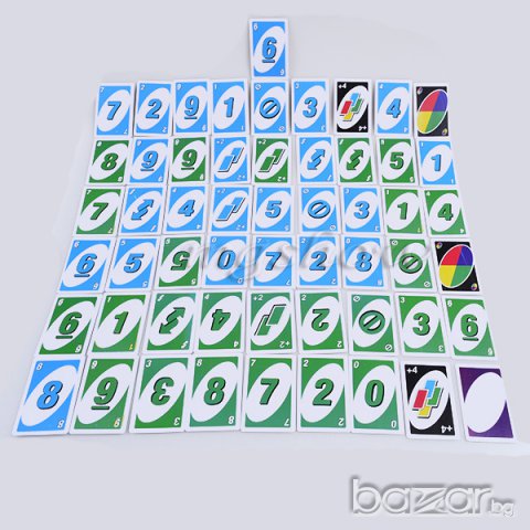 Карти Uno + Упътване на български и английски, снимка 11 - Карти за игра - 15650164