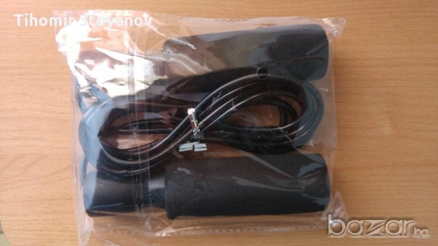 Въже за скачане аеробика кардио бокс фитнес физическа издръжливост, снимка 3 - Фитнес уреди - 20885650