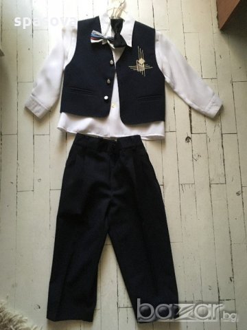 Намален! Официален детски костюм 4 части размер 3/ за 3-годишни, българско производство, снимка 3 - Детски комплекти - 19089044