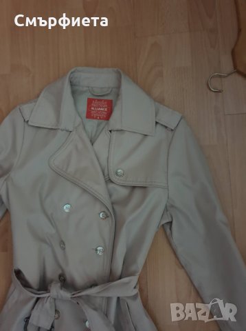 Дамски тренч размер М, снимка 3 - Шлифери - 25310716