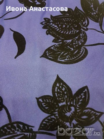 КЪСА ПОЛА ТРИКО С ФЛОК, снимка 2 - Поли - 18209268