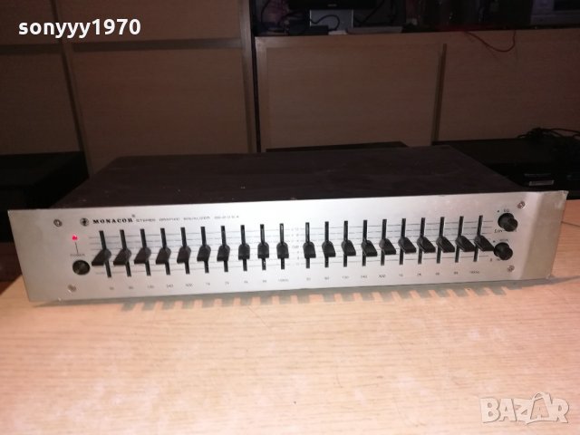 monacor ge-206a equalizer-made in taiwan-внос швеицария, снимка 4 - Ресийвъри, усилватели, смесителни пултове - 21638848