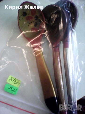 Стари дървени лажички 4948 , снимка 14 - Антикварни и старинни предмети - 24042646