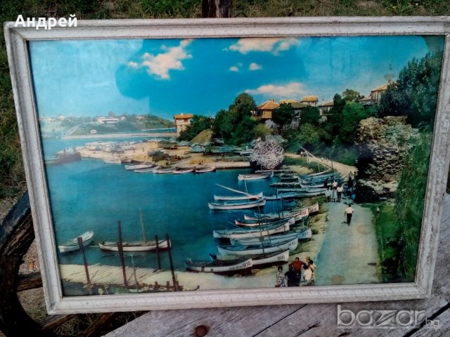 Стара снимка,картина, снимка 2 - Антикварни и старинни предмети - 19367699