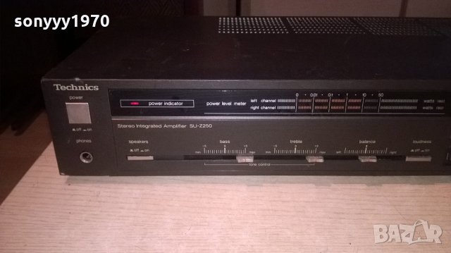 technics su-z250 stereo amplifier-made in japan-внос швеицария, снимка 6 - Ресийвъри, усилватели, смесителни пултове - 22258031