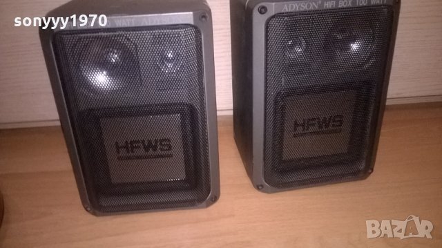 adyson-2x100w-метални зверчета-внос холандия, снимка 2 - Тонколони - 25806807