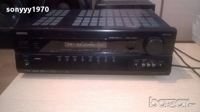 Onkyo tx-sr507/380w/hdmi av receiver-внос англия, снимка 7 - Ресийвъри, усилватели, смесителни пултове - 17045594