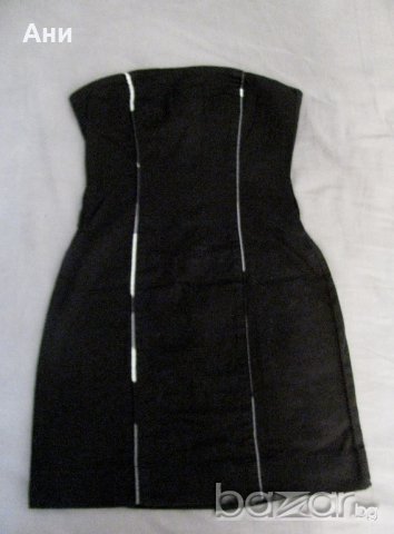 Черна къса рокля, снимка 4 - Рокли - 18539836