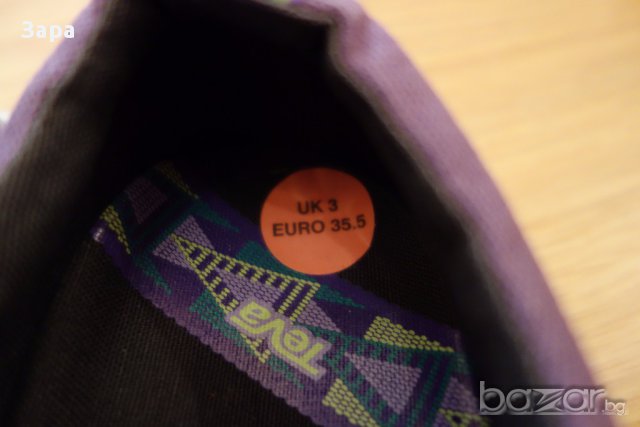 нови платнени маратонки Teva, 35.5ти номер, снимка 4 - Детски маратонки - 15468882