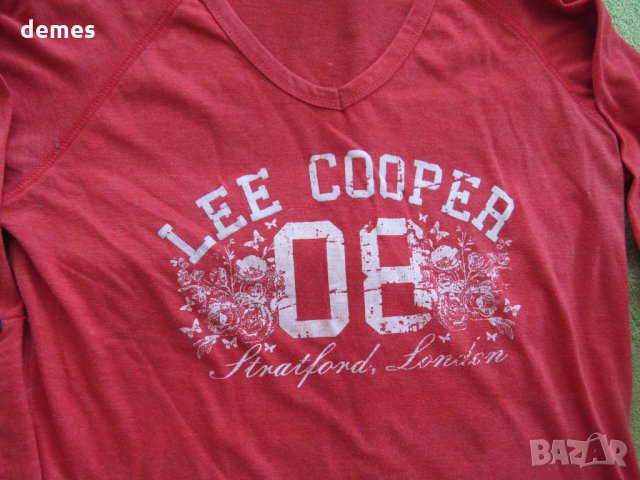 Блуза LEE COOPER  номер 12/М, цвят корал, снимка 6 - Блузи с дълъг ръкав и пуловери - 24365604