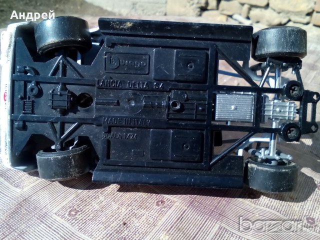 Метална количка LANCIA DELTA, снимка 6 - Антикварни и старинни предмети - 20994022
