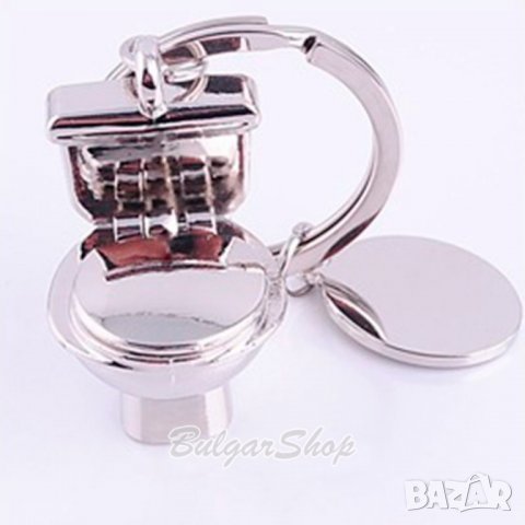 🚾 Тоалетна Чиния Ключодържател - Забавен Подарък, снимка 5 - Сакове - 21673397