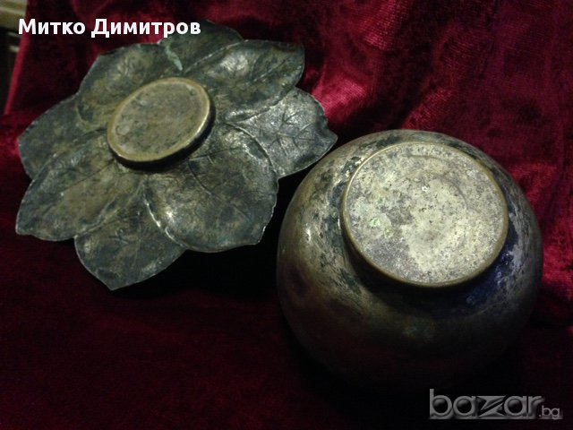 Старинна захарница от края на 19в., снимка 3 - Антикварни и старинни предмети - 12728878