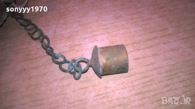 АНТИКА-ретро колекция-мед/месинг-патина-внос швеицария, снимка 11 - Антикварни и старинни предмети - 24500791