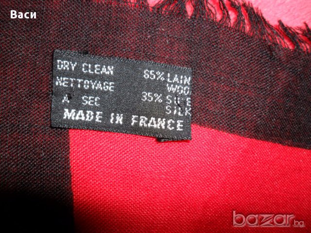 100% VALENTINO vintage автентичен дамски шал wool, silk Нов!, снимка 10 - Шапки - 13124213
