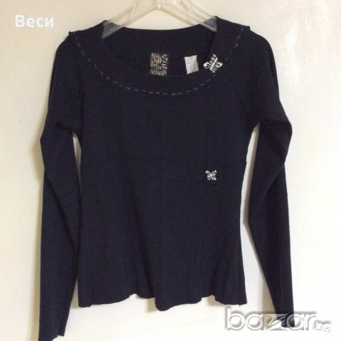 Интересна блузка "Miss Sixty", снимка 2 - Блузи с дълъг ръкав и пуловери - 20279945