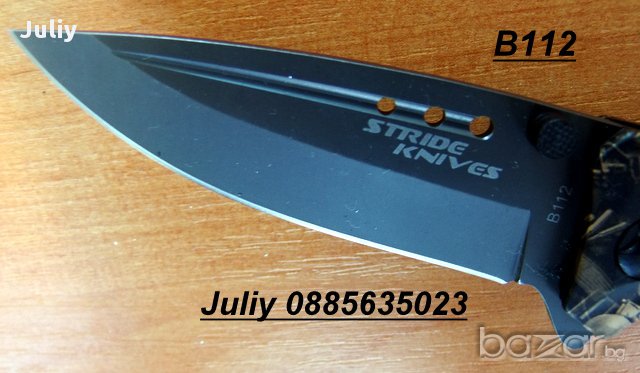 Сгъваем нож B112, снимка 9 - Ножове - 12339952