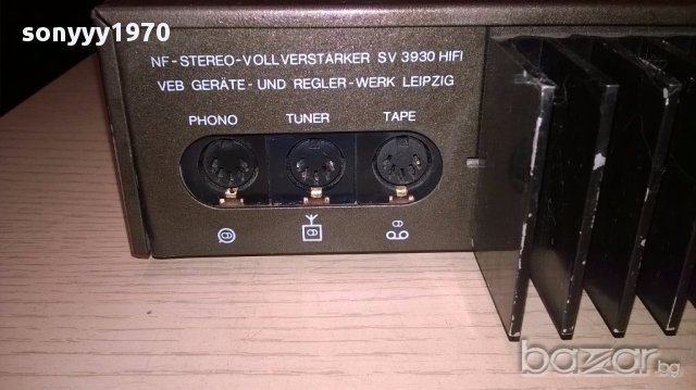 Rft sv 3930 hi-fi stereo amplifier-made in germany-внос швеицария, снимка 12 - Тонколони - 12832833