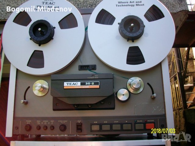 TEAC-TASCAM-35-2 студиен магнетофон, снимка 10 - Декове - 22023291