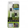 Кабел  micro USB за ултра бързо зареждане 3.0 А, снимка 1 - USB кабели - 14680447
