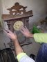 Стар стенен ориганален часовник, снимка 5