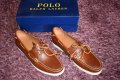Polo Ralph Lauren Tan Merton Leather Shoes , снимка 3