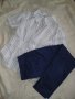 Лот син панталон и  риза L-ки, снимка 1