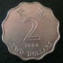 2 долара 1994, Хонг Конг, снимка 1