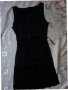 Черна сатенена рокля с коланче , снимка 8