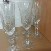  кристални чаши , снимка 11 - Антикварни и старинни предмети - 22297268