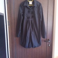 Esprit дълга черна риза , снимка 1 - Ризи - 25771591