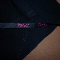 Дълга черна рокля  Pinki, снимка 6 - Рокли - 18404574