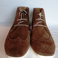Уникални мъжки кларкове от естествен велур LLOYD №44, снимка 4 - Ежедневни обувки - 24827062