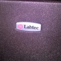 labtec-5бр колонки с стоики-18х11х7см-внос швеицария, снимка 15 - Тонколони - 19784196