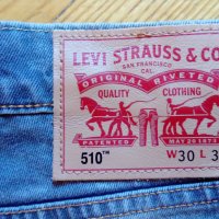  НОВО!!! levi's jeans оригинал размер 30/32 цвят сив levi strauss мъжки дънки, снимка 12 - Дънки - 22462688