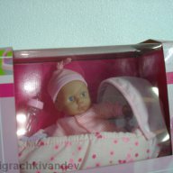 бебе в кошче, снимка 2 - Кукли - 12729335