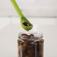 979 Комплект решетъчна лъжица и вилица за маслини прибори за сервиране, снимка 2 - Прибори за хранене, готвене и сервиране - 25693891
