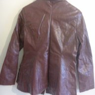 Дамско сако - еко кожа - висококачествена - като ново !, снимка 3 - Сака - 15814212