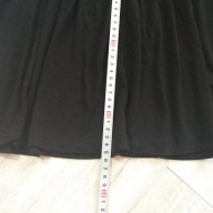 Дамска пола Л H&M черна с голям колан-ластик, снимка 3 - Поли - 17061693