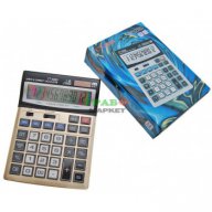 Електронен калкулатор. - дванадесет разряден дисплей - извършва основни математически действия , снимка 2 - Друго търговско оборудване - 16190082