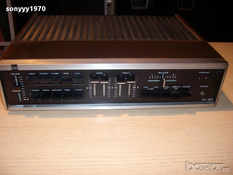 dual-retro amplifier-made in germany-внос швеицария, снимка 1