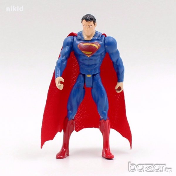 Супермен Супер мен пластмасова PVC топер фигурка декорация торта играчка, снимка 1