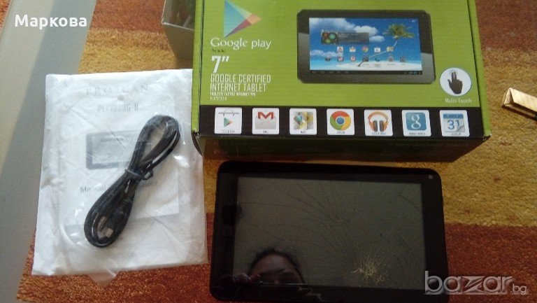 Неработещ Таблет PROSCAN Google play, снимка 1