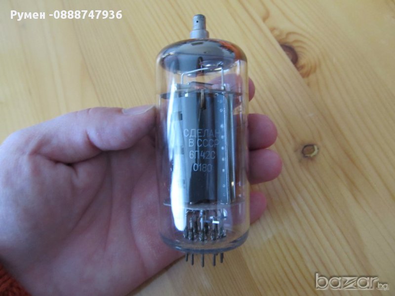 Радио лампа, радио лампи 6П42С за вашета вярна и дългослужила техника !, снимка 1