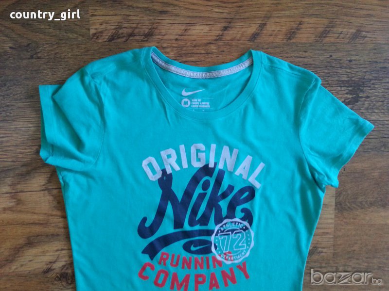 Nike - уникална дамска тениска 100% оригинал отлично състояние , снимка 1