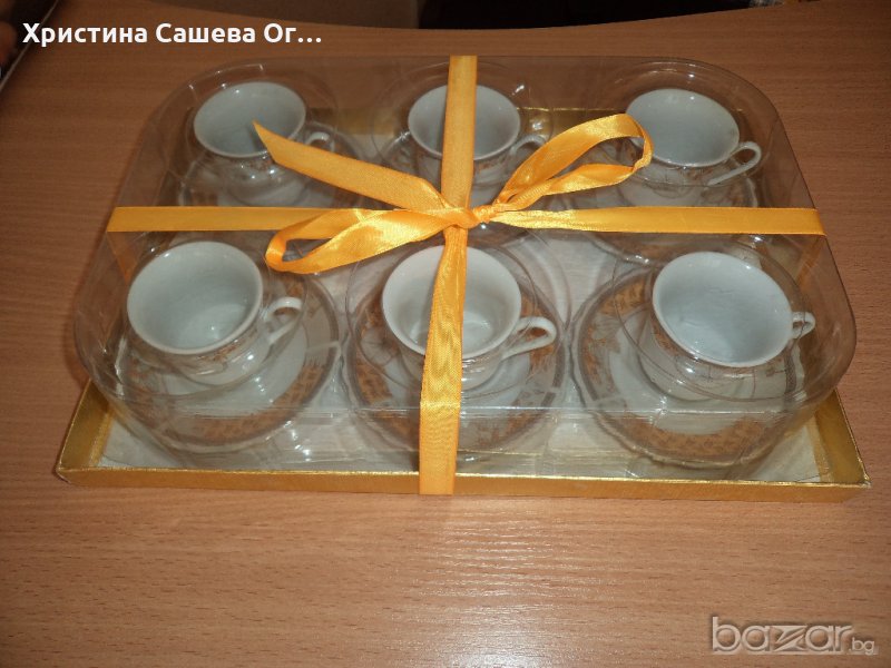 Сервиз за кафе в подаръчна кутия, снимка 1