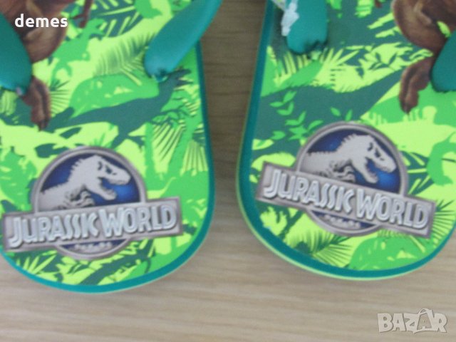 Нови детски джапанки Н&М Джурасик парк номер 25/27, снимка 4 - Детски джапанки - 25719496